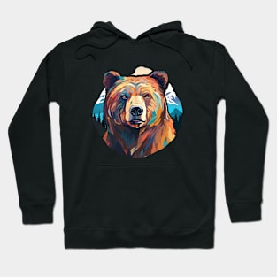 Grizzly Bear Animal World Wildlife Beauty Discovery Hoodie